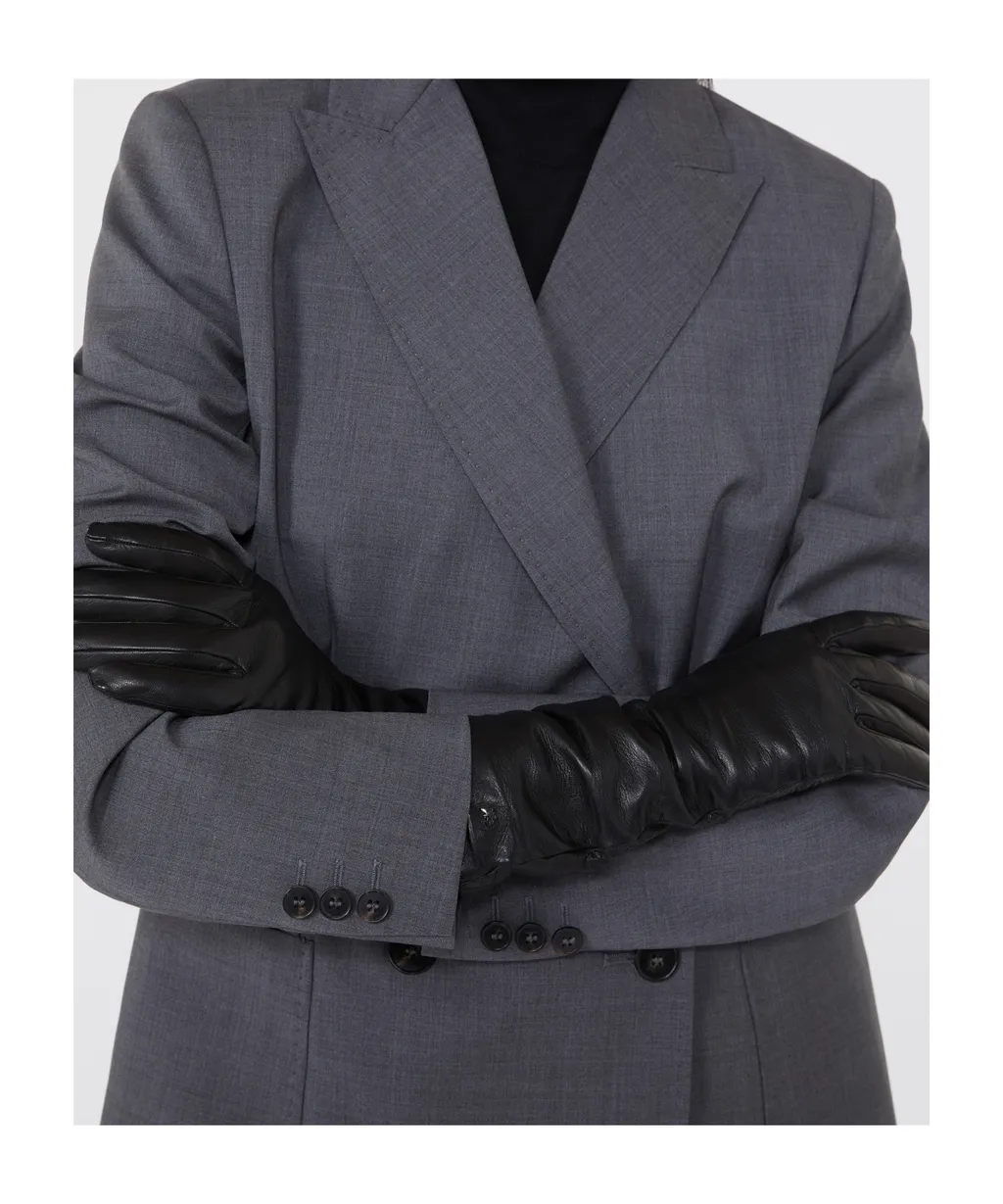 Medium-Length Nappa Leather Gloves