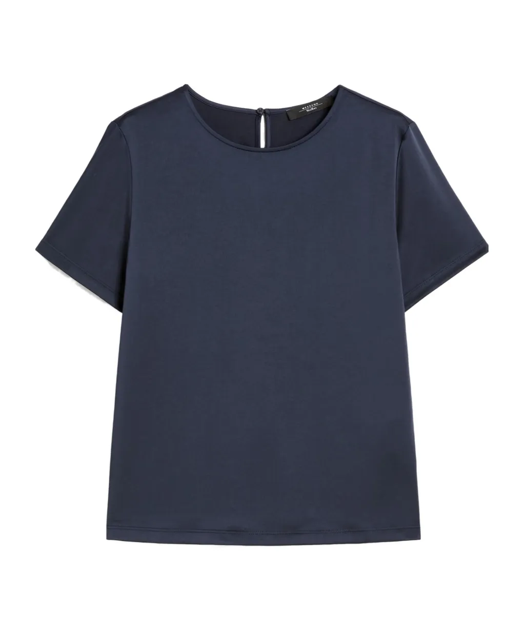 Gilbert Satin Crewneck T-Shirt