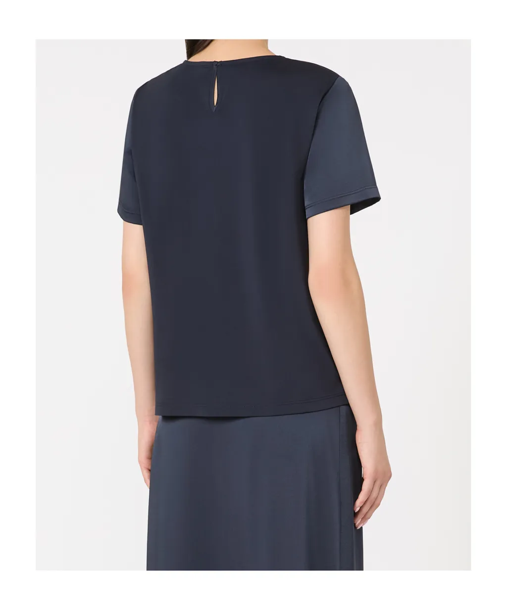 Gilbert Satin Crewneck T-Shirt