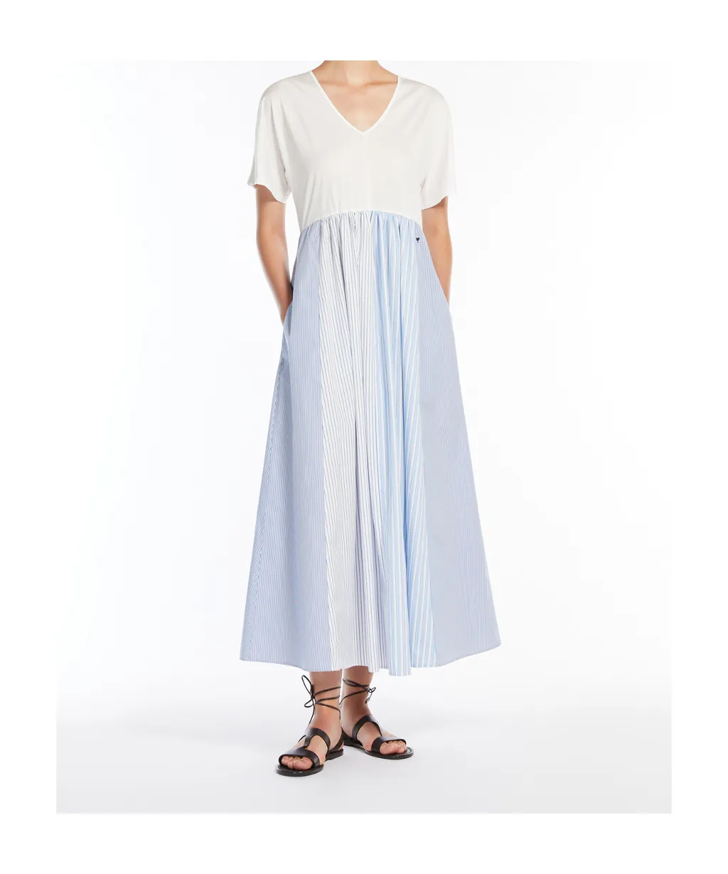 Wide Jersey Dress