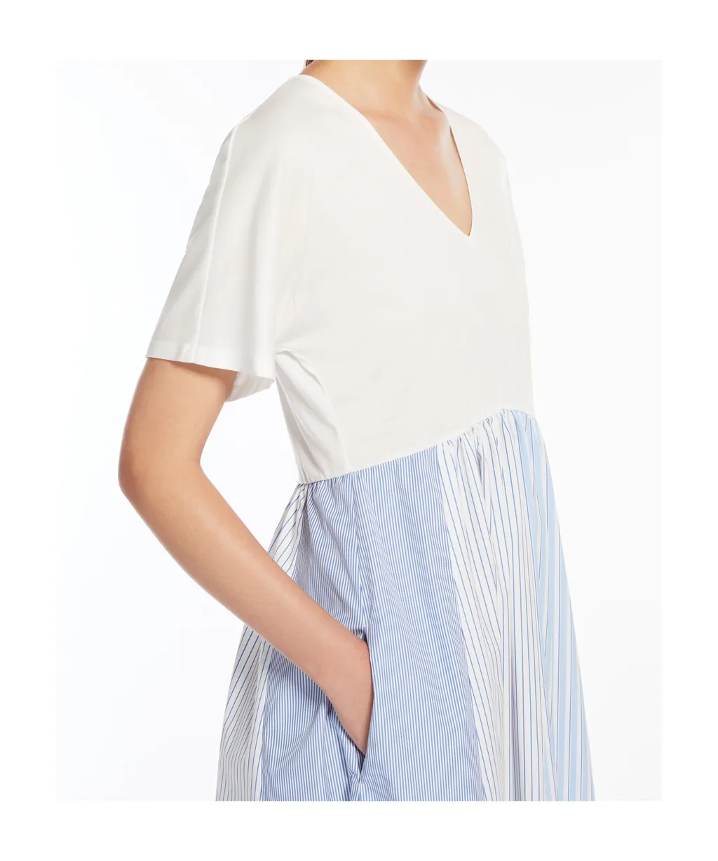 Wide Jersey Dress