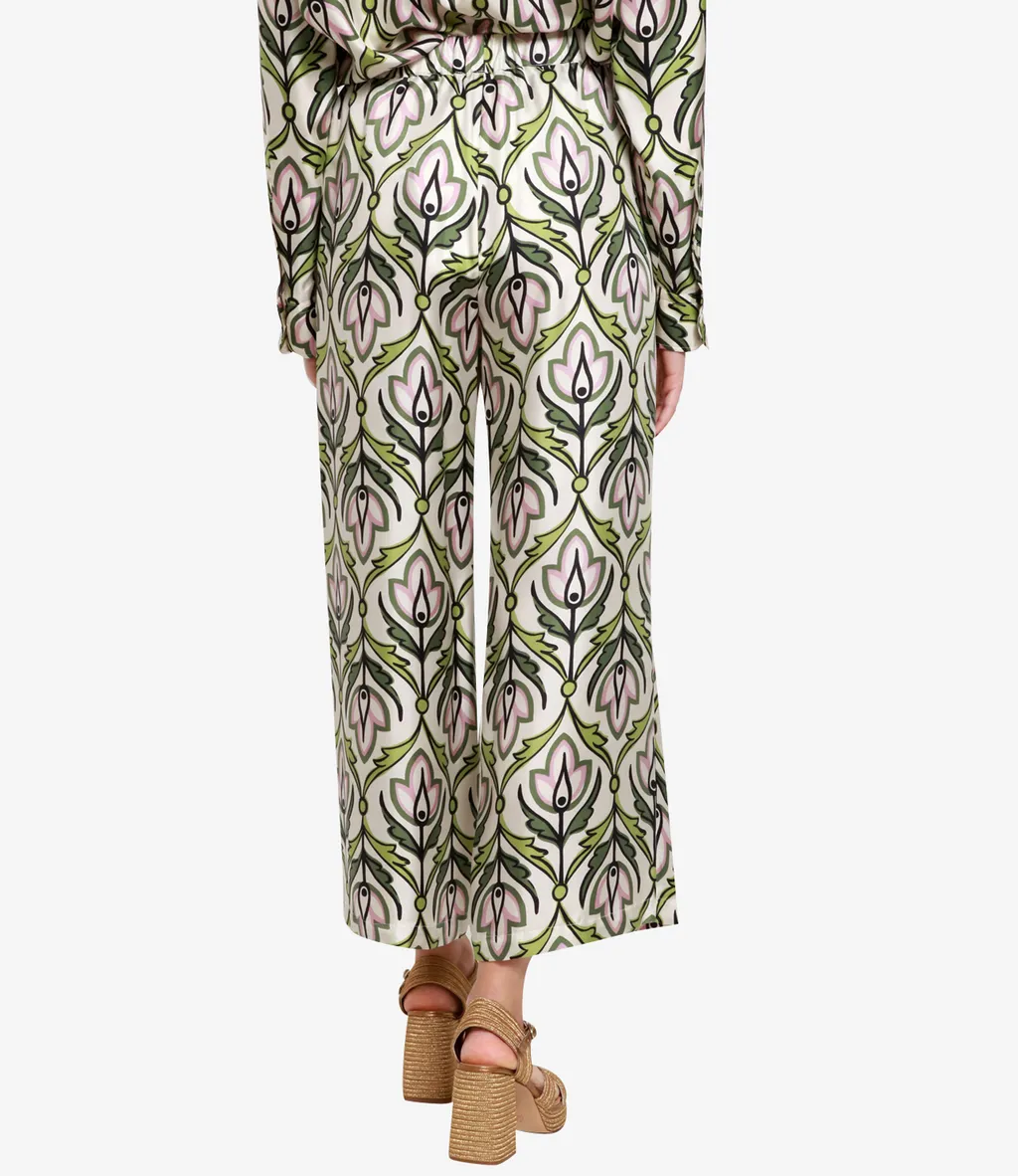 Wide-Leg Casual Pants