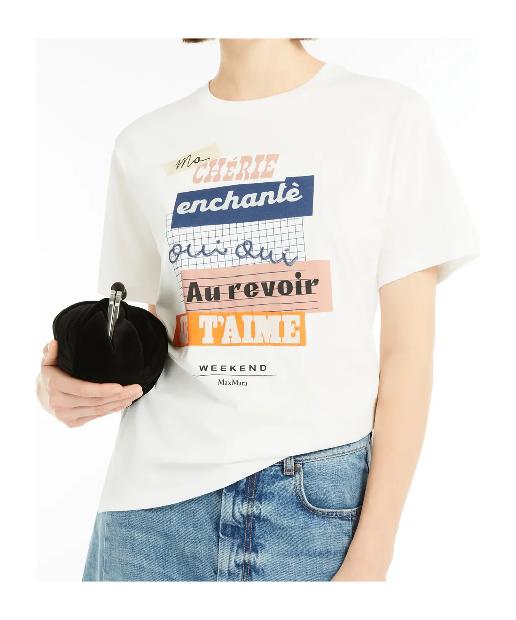 Logo Printed Crewneck T-Shirt