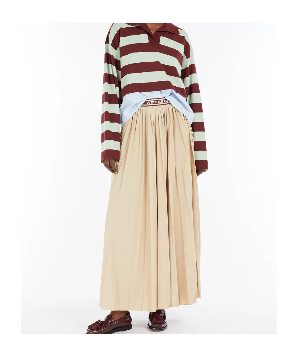 Bleu Pleated Skirt