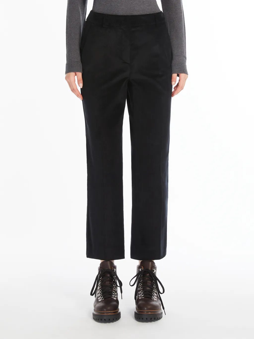 Belt-Loop Casual Pants