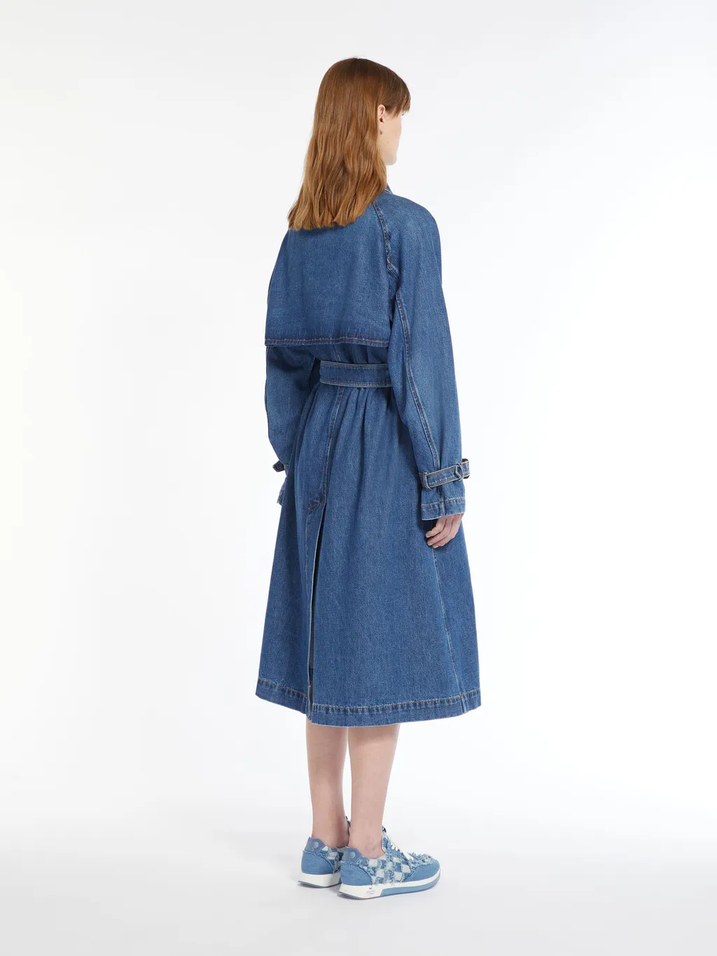 Denim Trench Coat