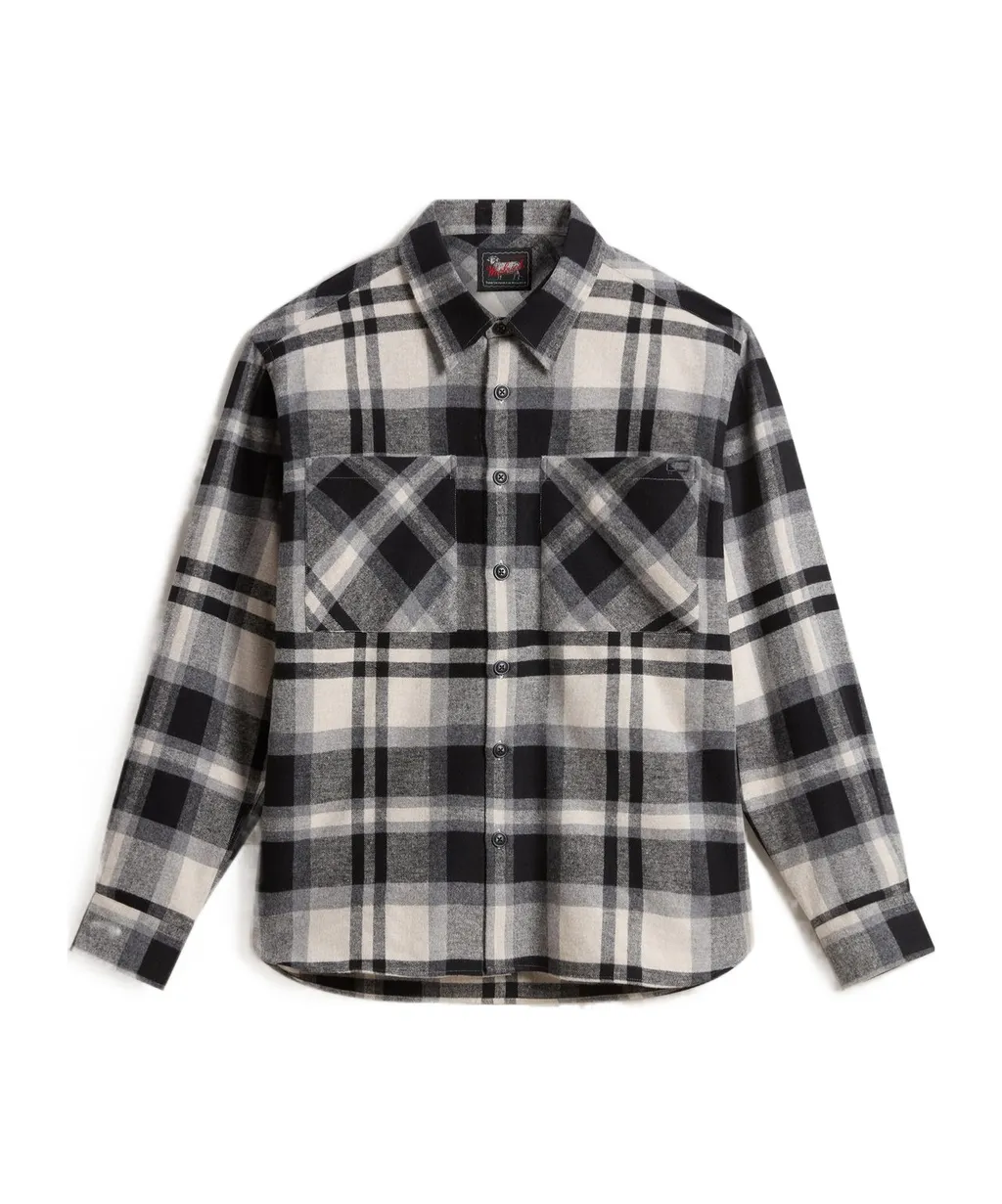 Black Label Collection Flannel Checked Shirt