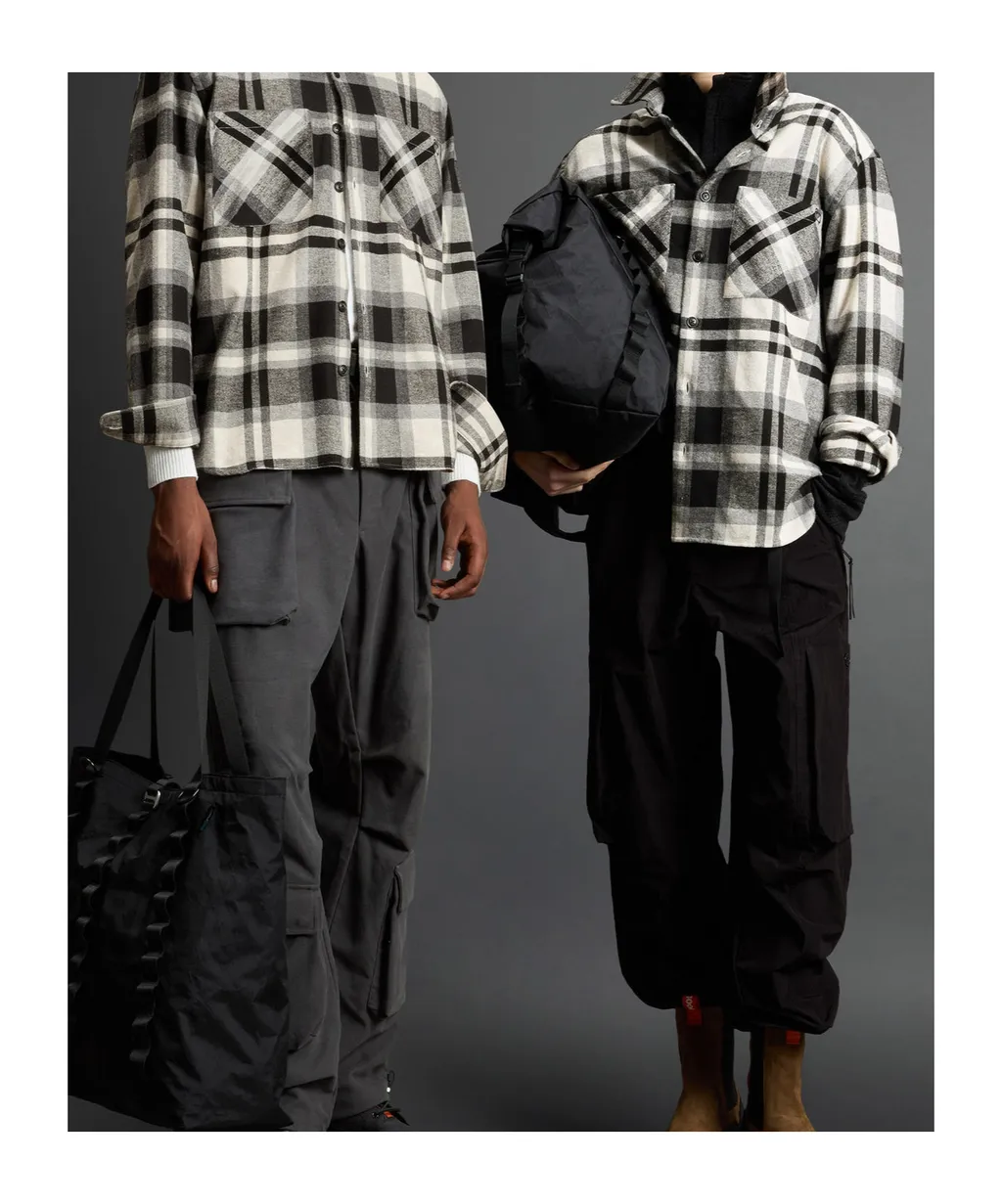 Black Label Collection Flannel Checked Shirt