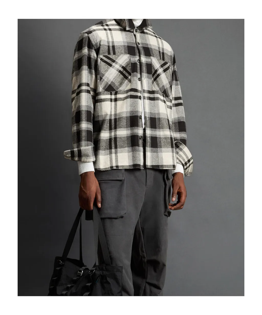Black Label Collection Flannel Checked Shirt
