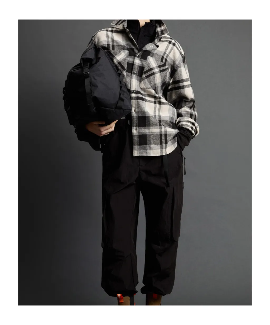 Black Label Collection Flannel Checked Shirt