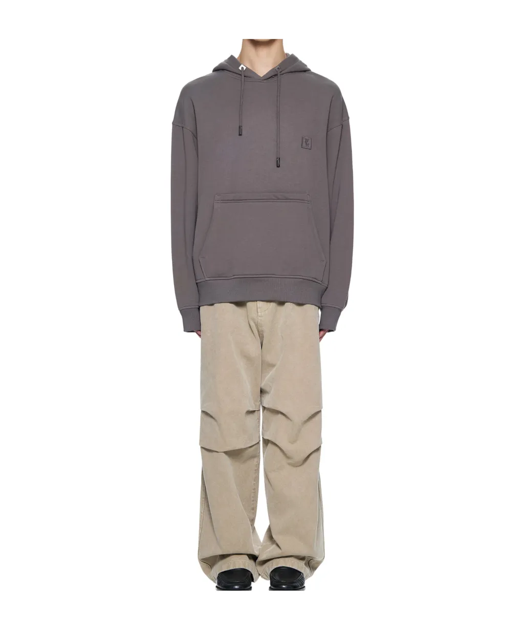 Flower Back Logo Hoodie