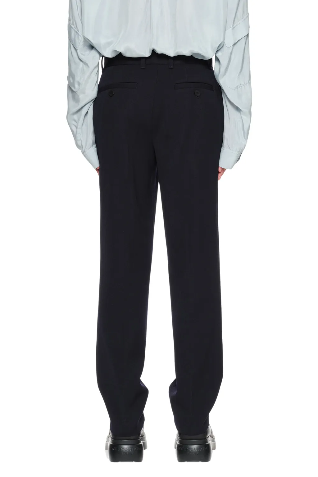 Casual Pants With Belt Loops