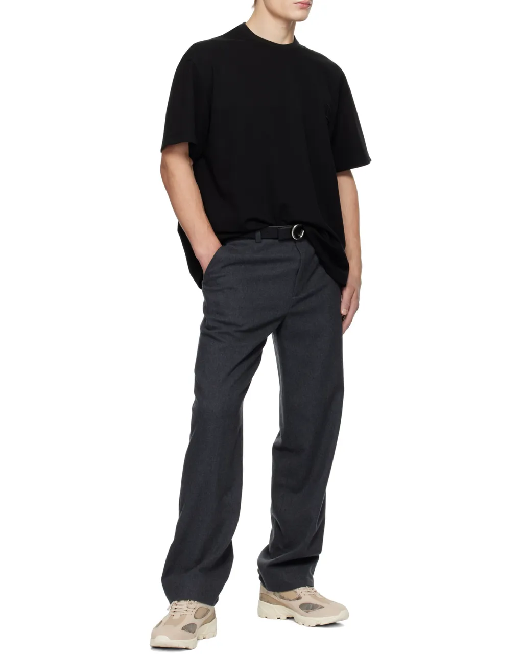 Logo-Patch Cotton T-Shirt