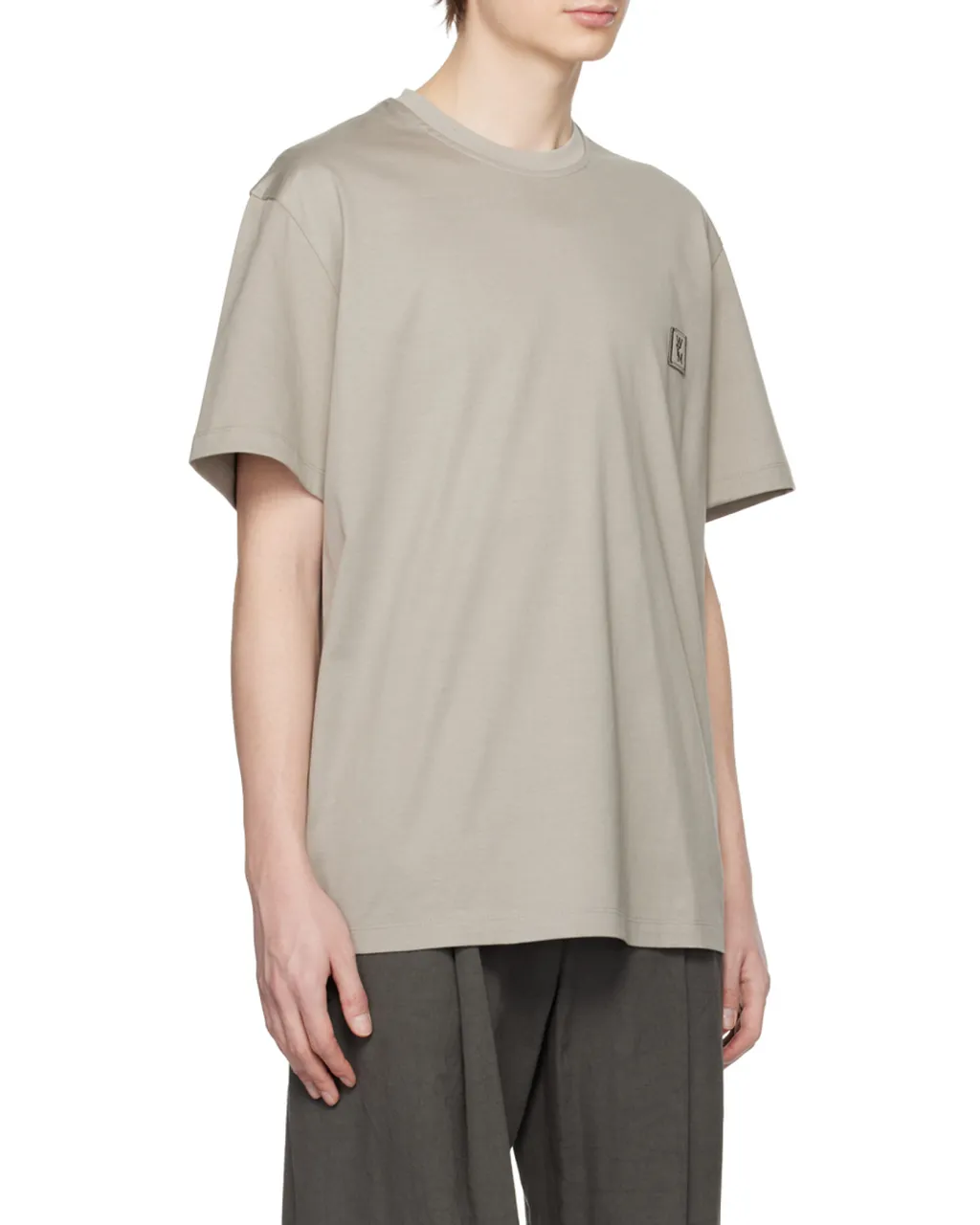 Logo-Patch Cotton T-Shirt