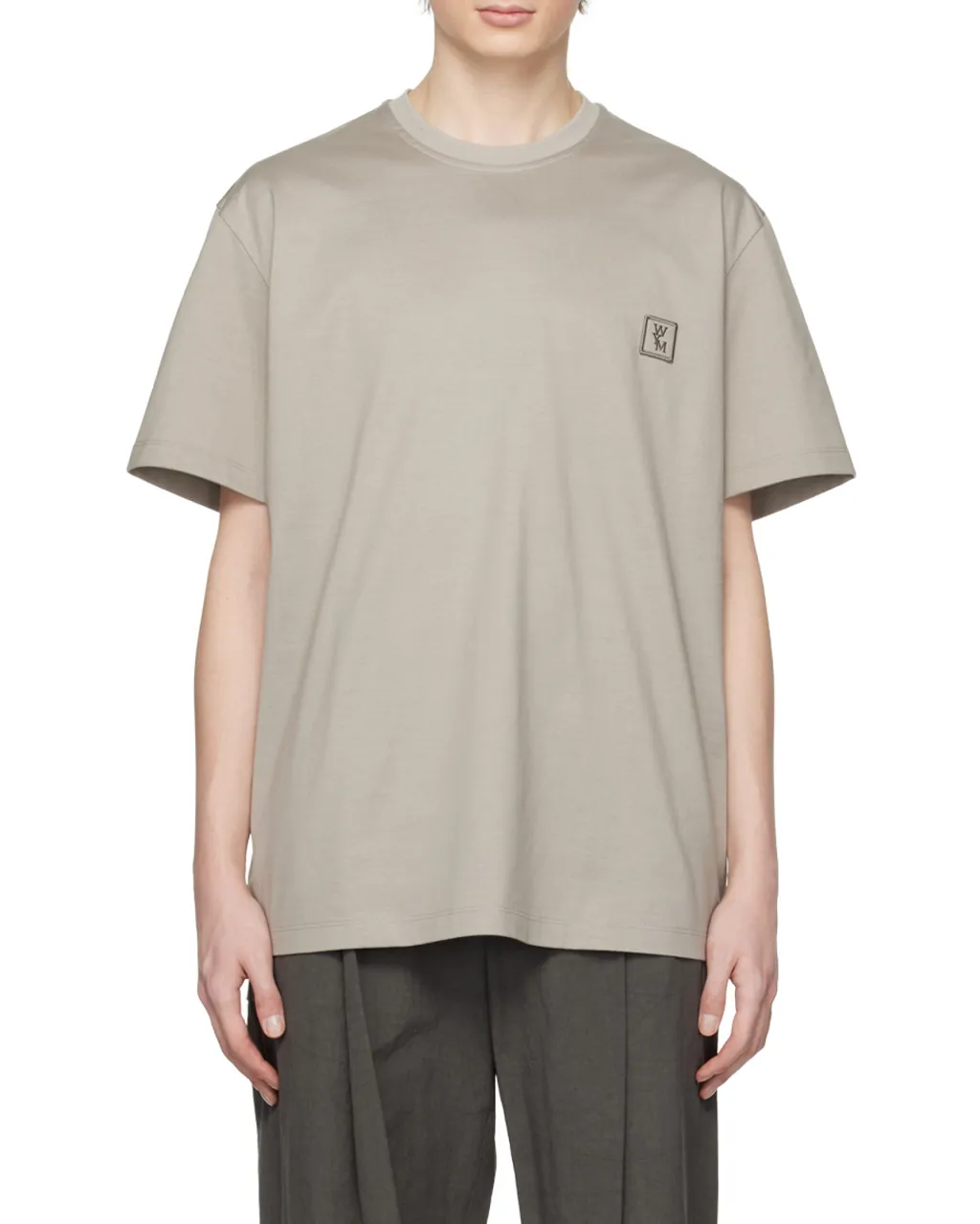 Logo-Patch Cotton T-Shirt