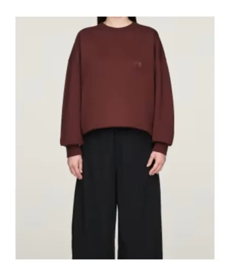 Brushed Terry Crew Sweatshirt