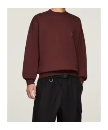 Brushed Terry Crew Sweatshirt
