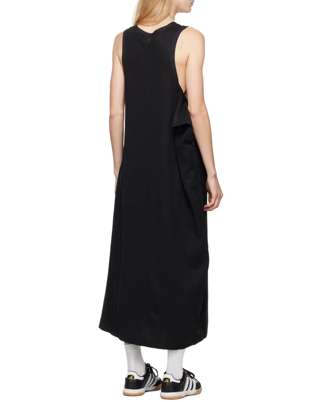 Sleeveless Twill Dress