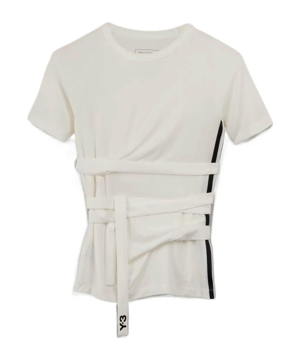 3-Striped Drawstring T-Shirt