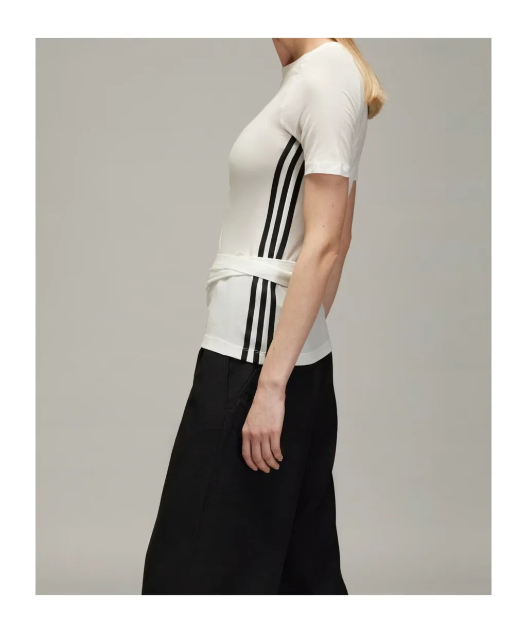 3-Striped Drawstring T-Shirt