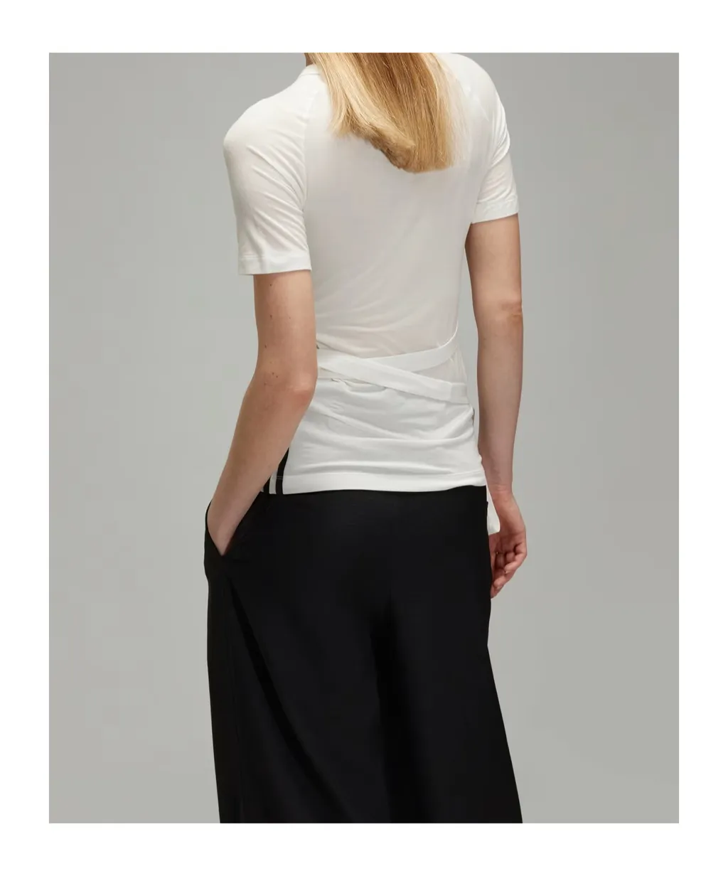 3-Striped Drawstring T-Shirt