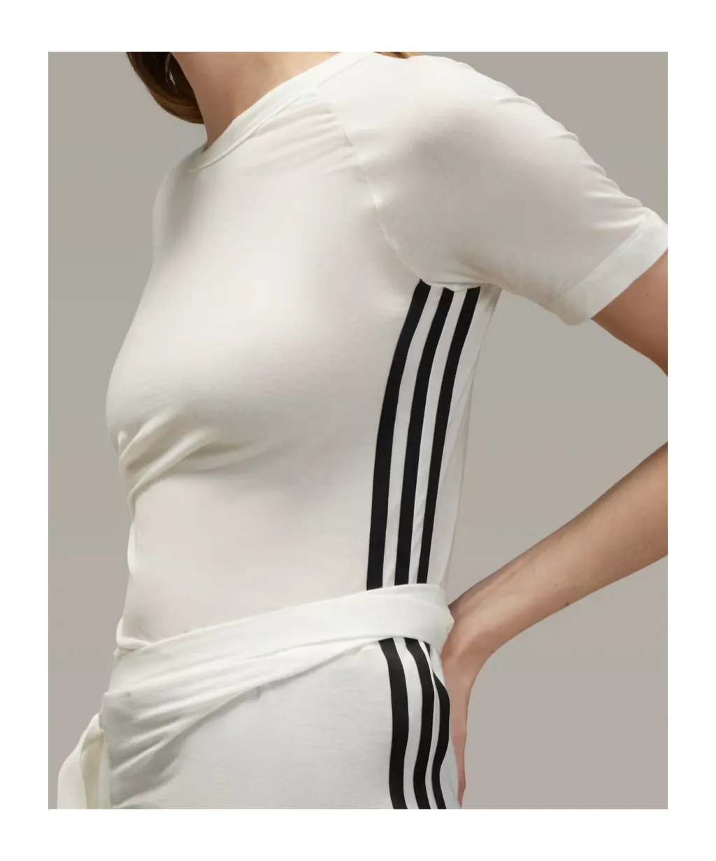 3-Striped Drawstring T-Shirt