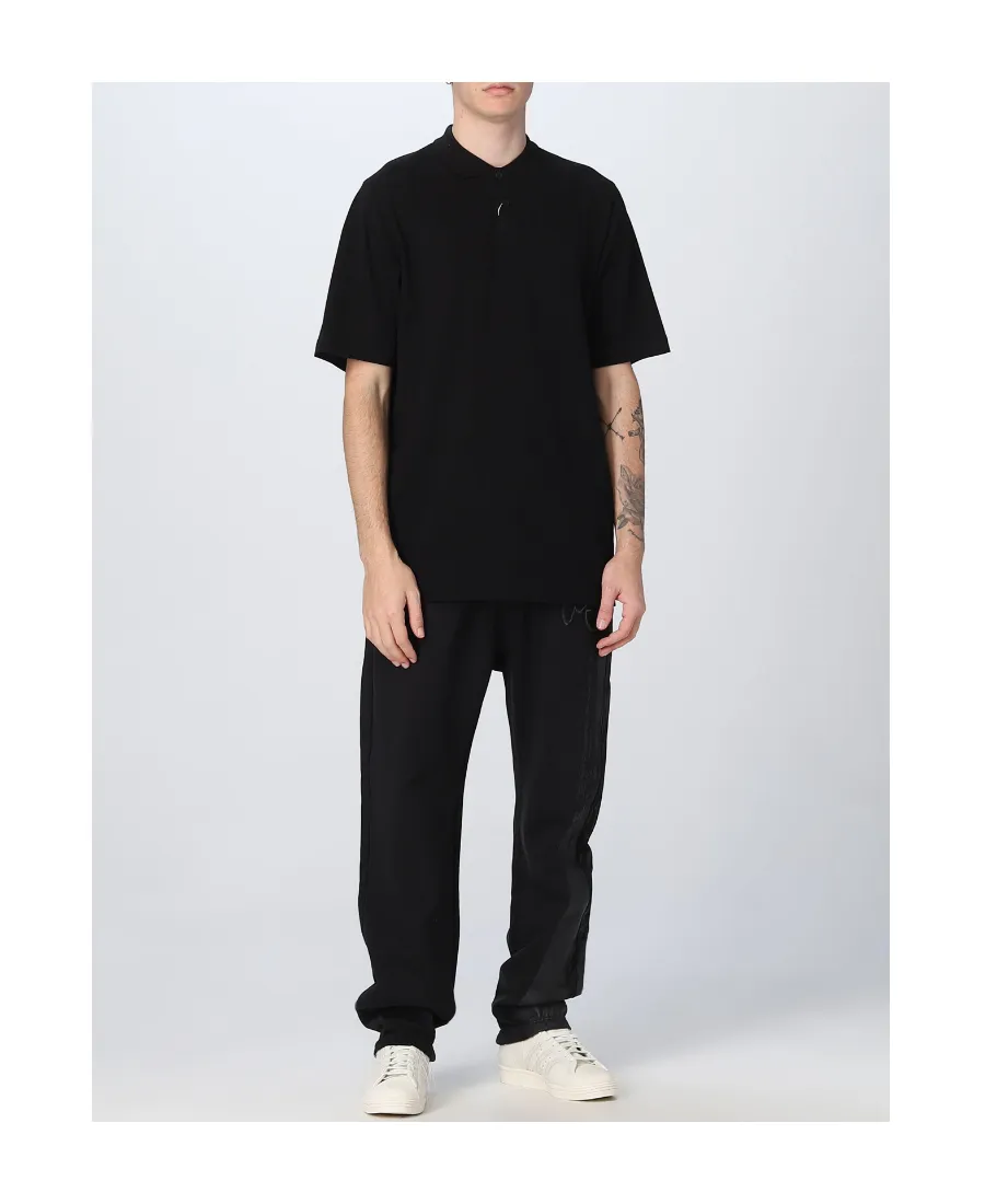 Logo Patch Elasticated-Waistband Track Trousers