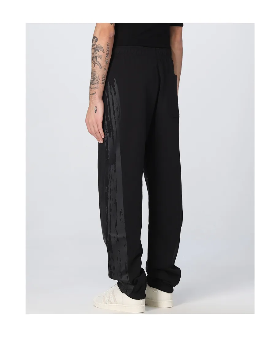 Logo Patch Elasticated-Waistband Track Trousers