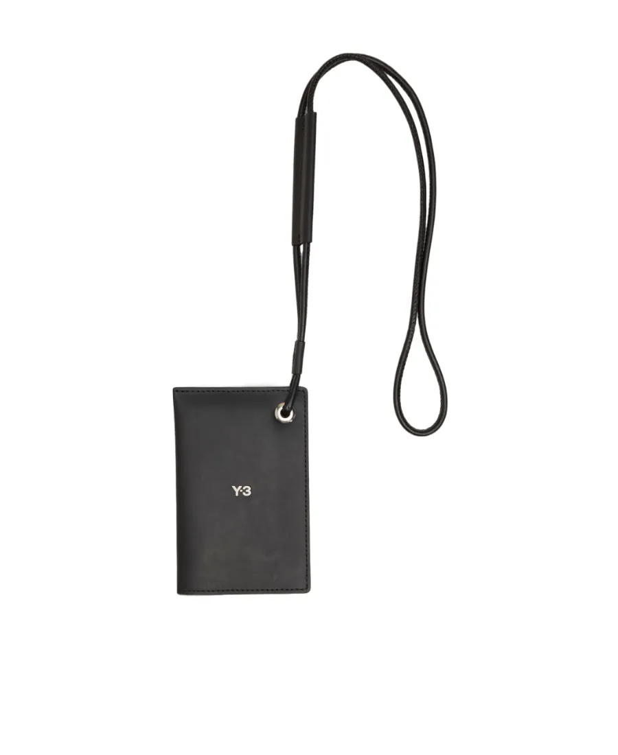 Logo Engraved Neck Strap Cardholder