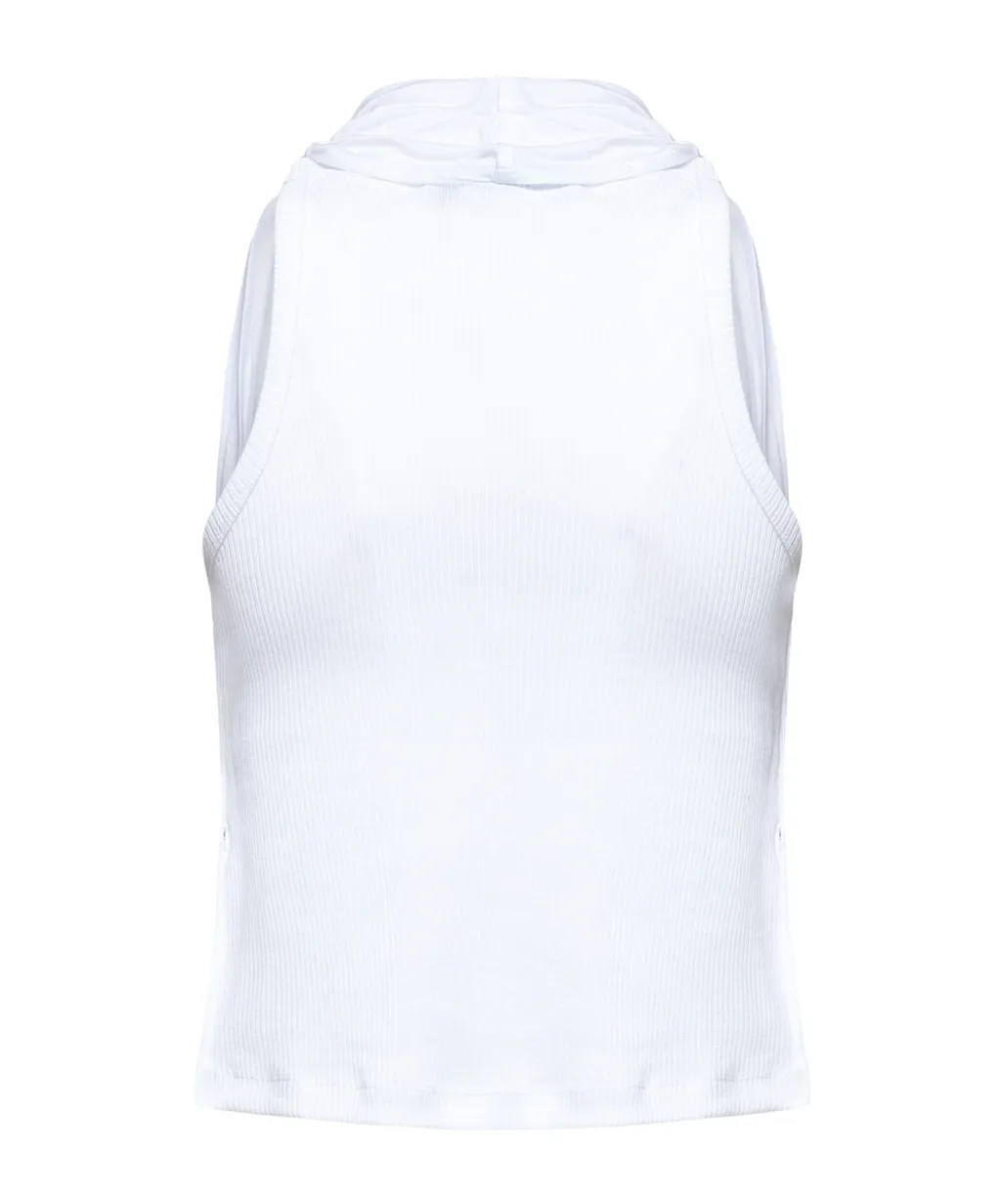 Sleeveless Ribbed Top