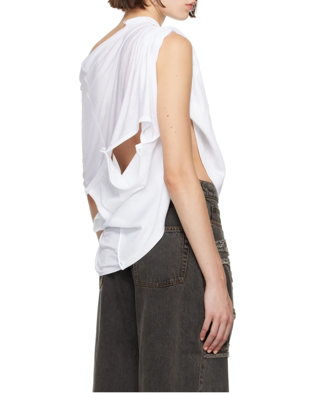 Sleeveless Ribbed Top