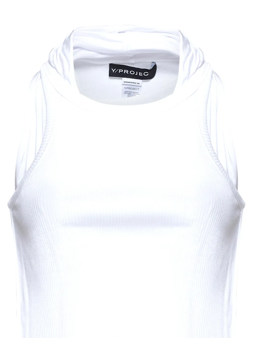 Sleeveless Ribbed Top