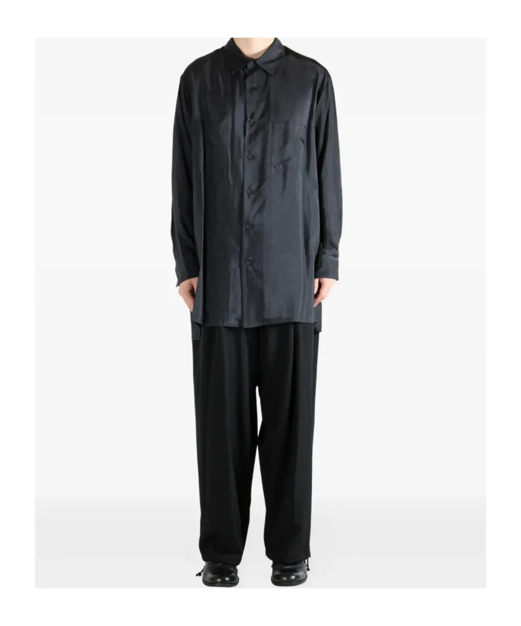 Cu Taffeta 2 Collar Big Standard Shirt
