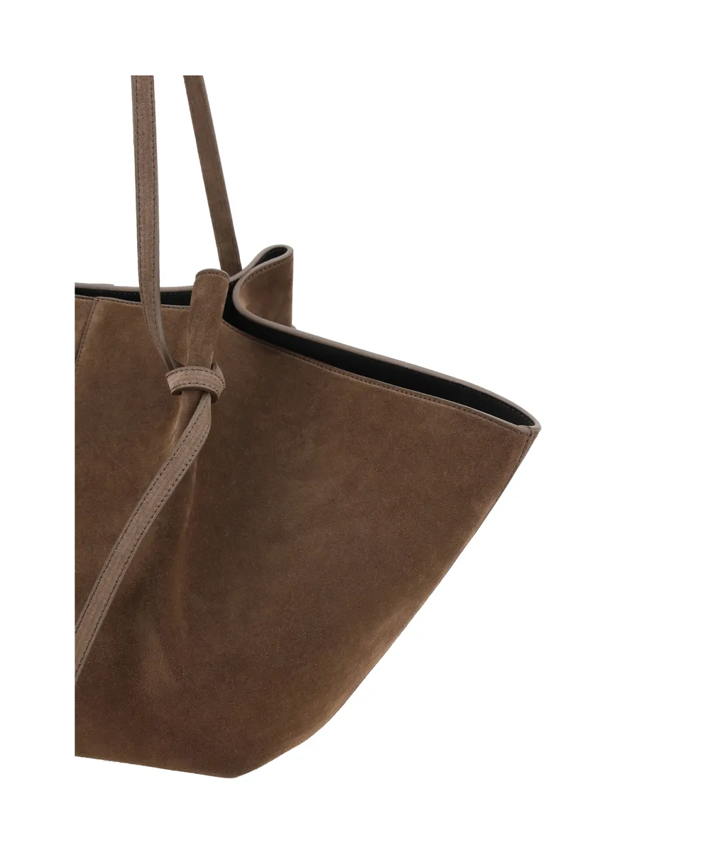 Large Logo Detailed Shoulder Bag