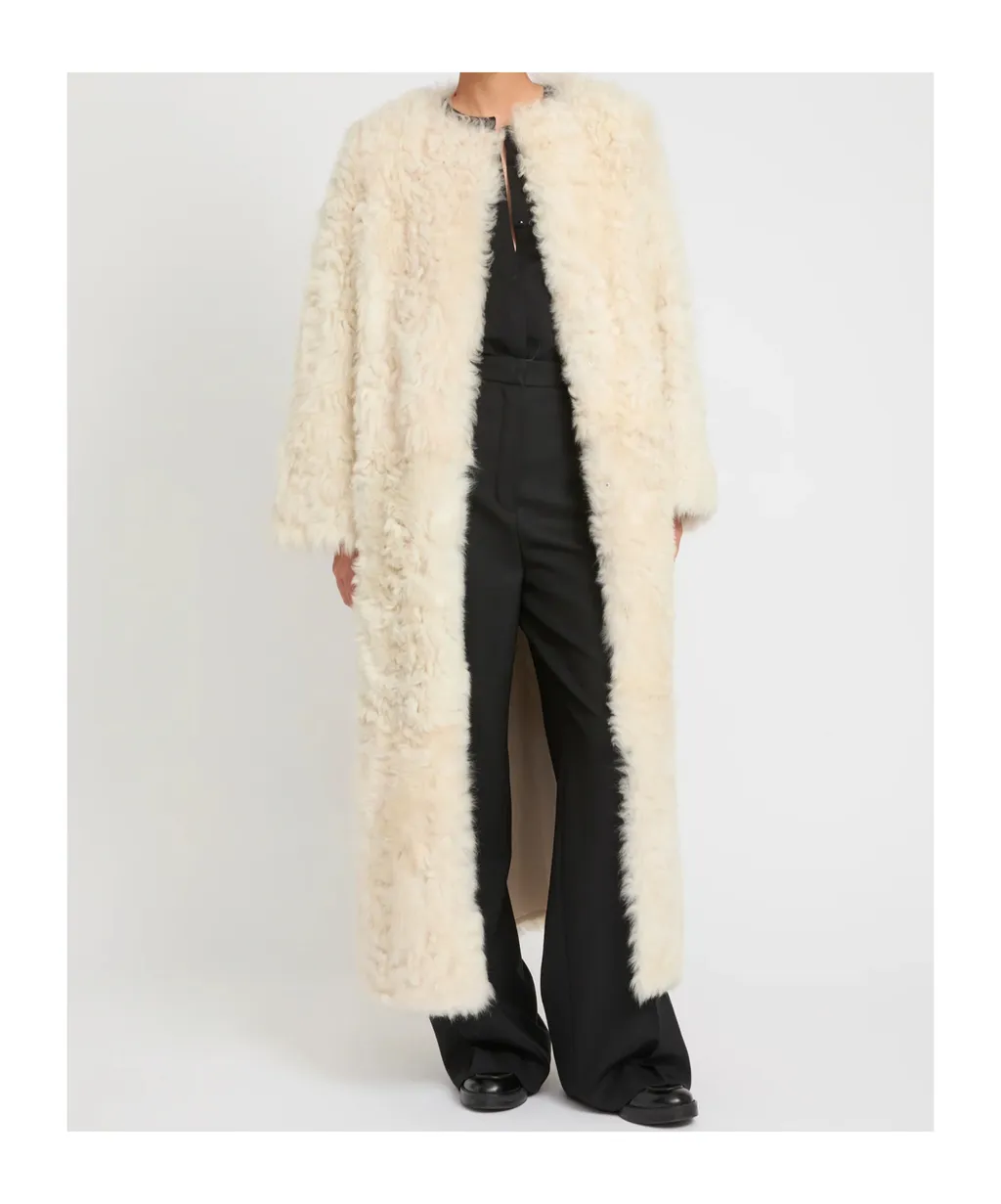 Extra Long Toscana Lambskin Coat