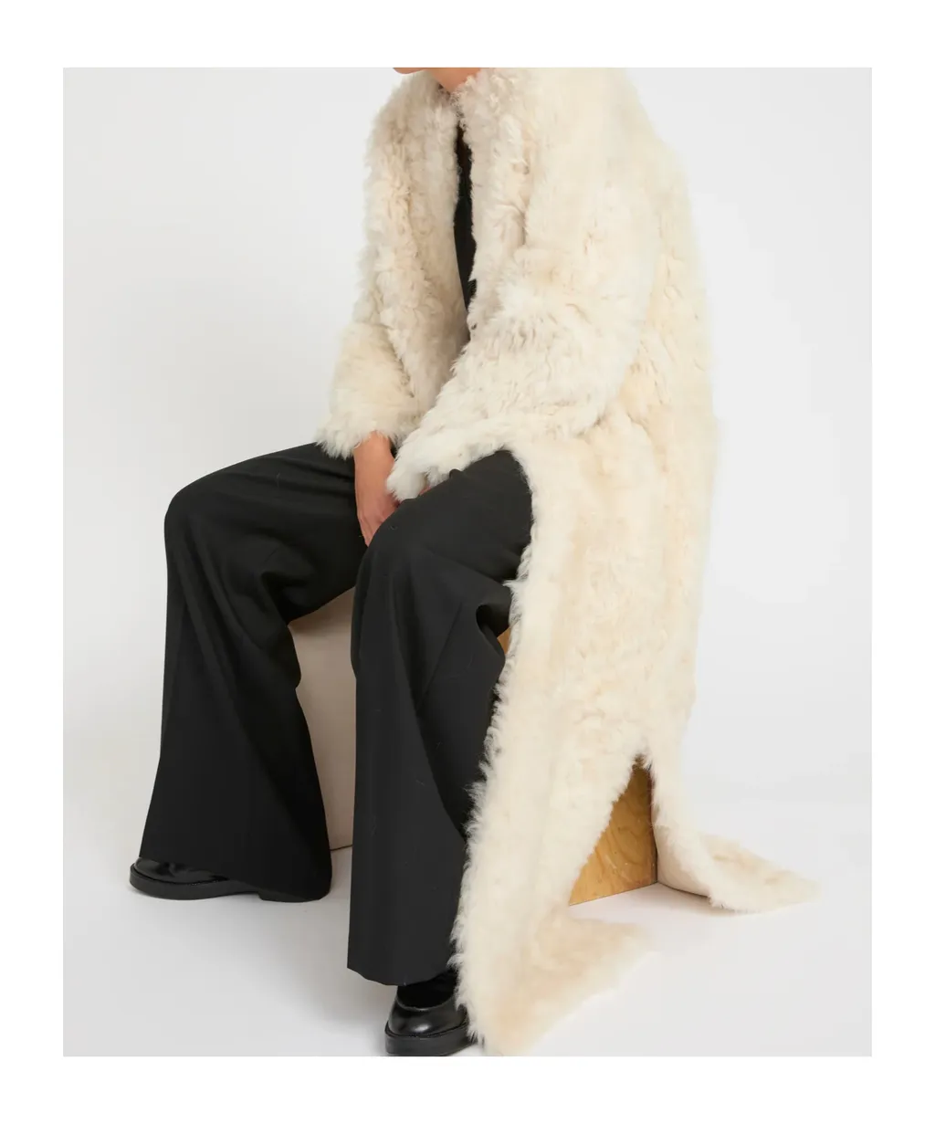 Extra Long Toscana Lambskin Coat