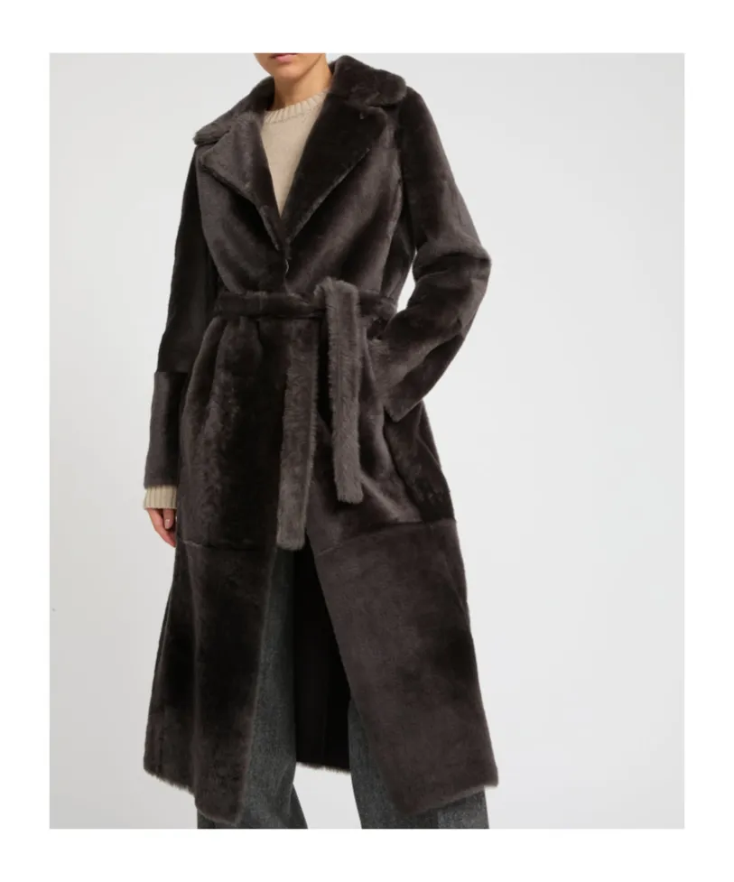 Reversible Shearling Coat