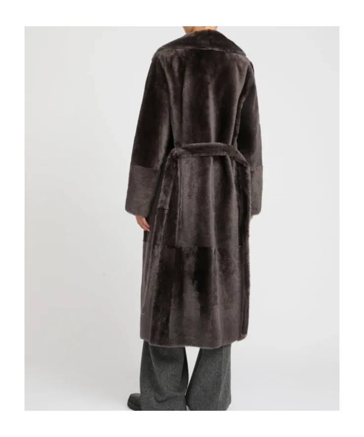 Reversible Shearling Coat