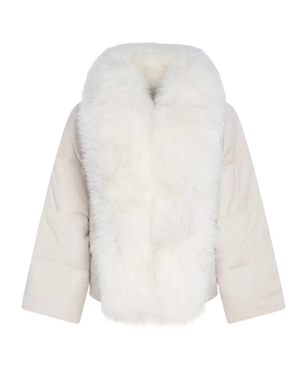 Fur-Collar Coat