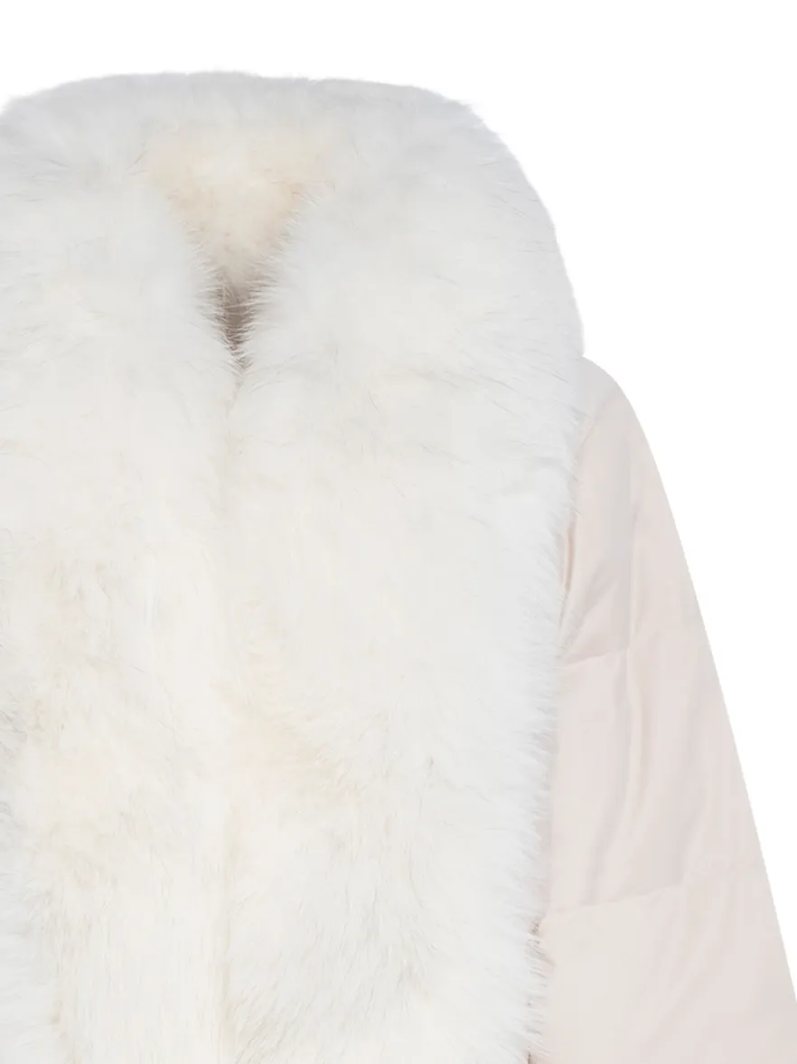 Fur-Collar Coat