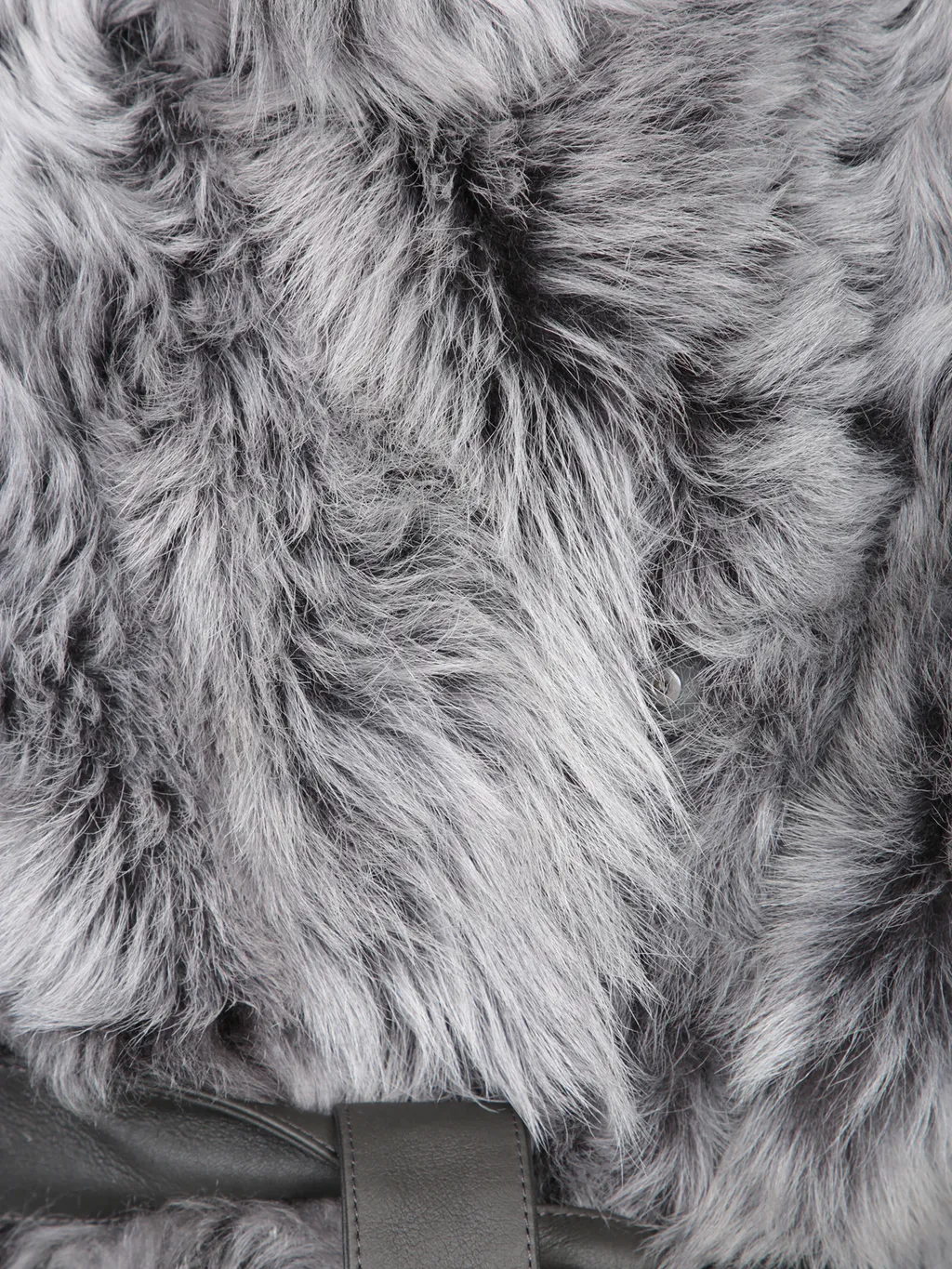 Shearling Belted Coat