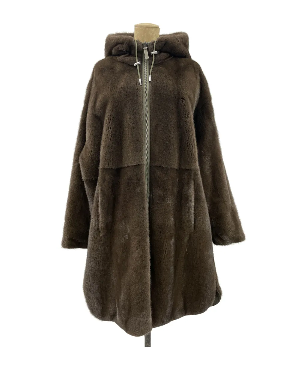 Reversible Hooded Coat