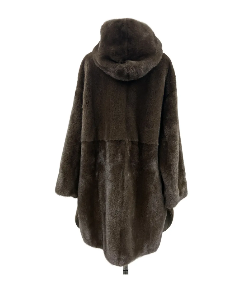 Reversible Hooded Coat