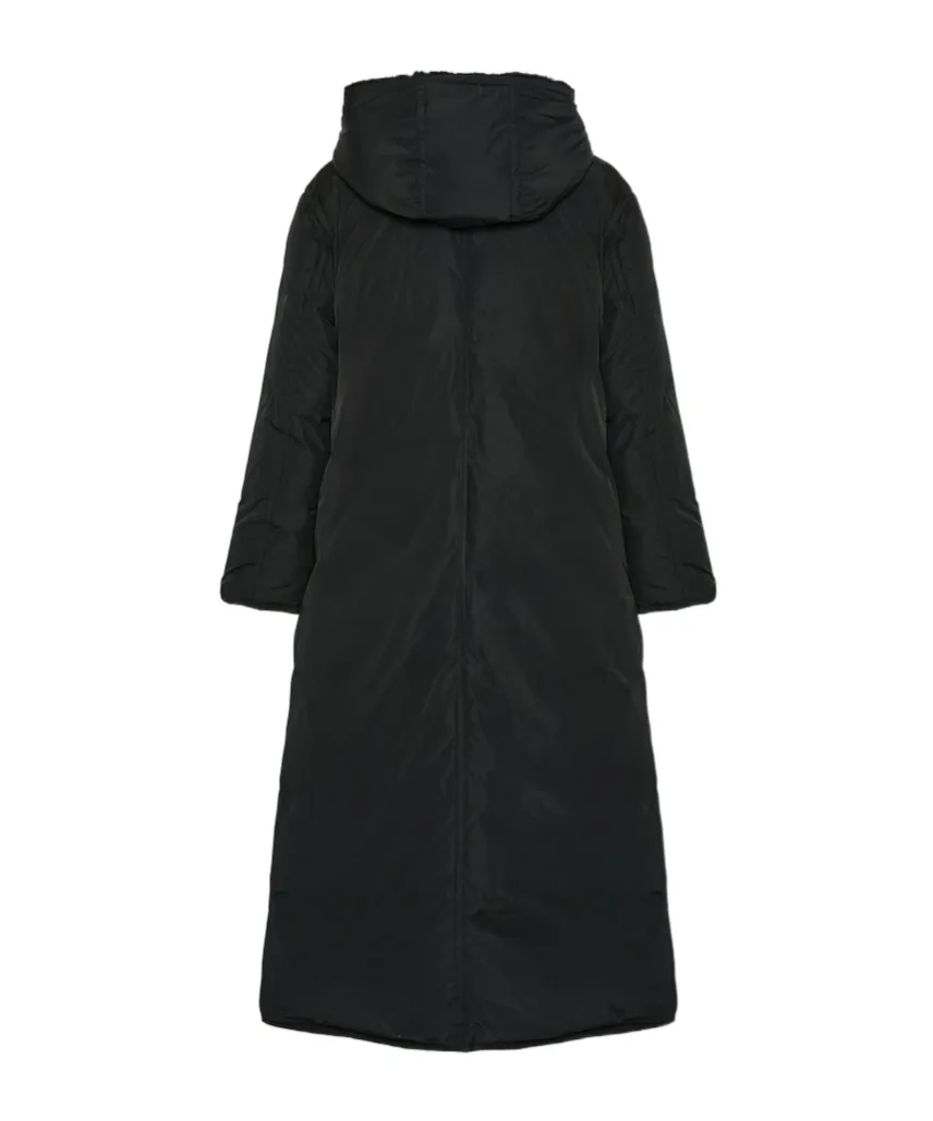 Fur-Trimmed Belted Coat