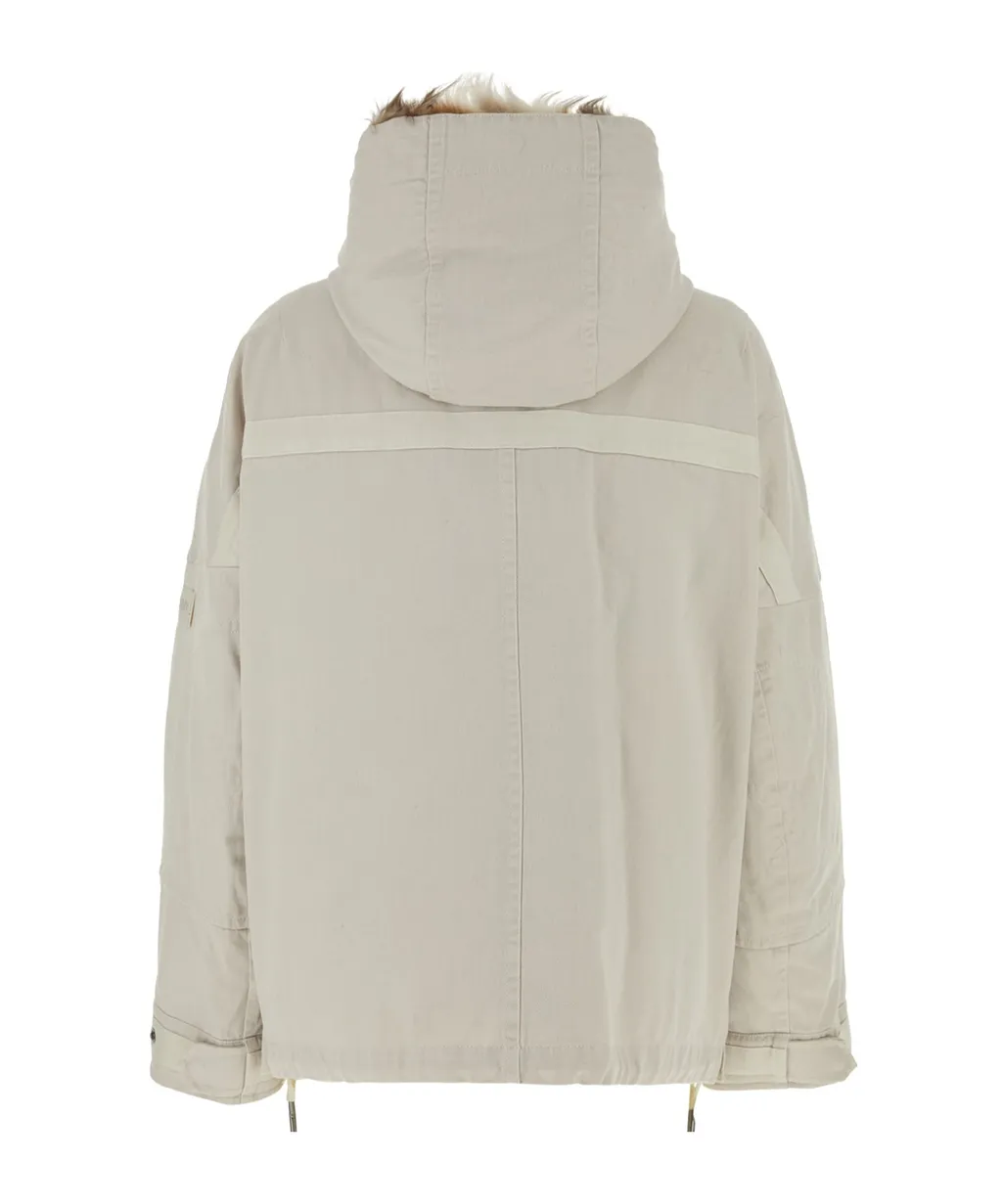 Luxe Hooded Parka Coat