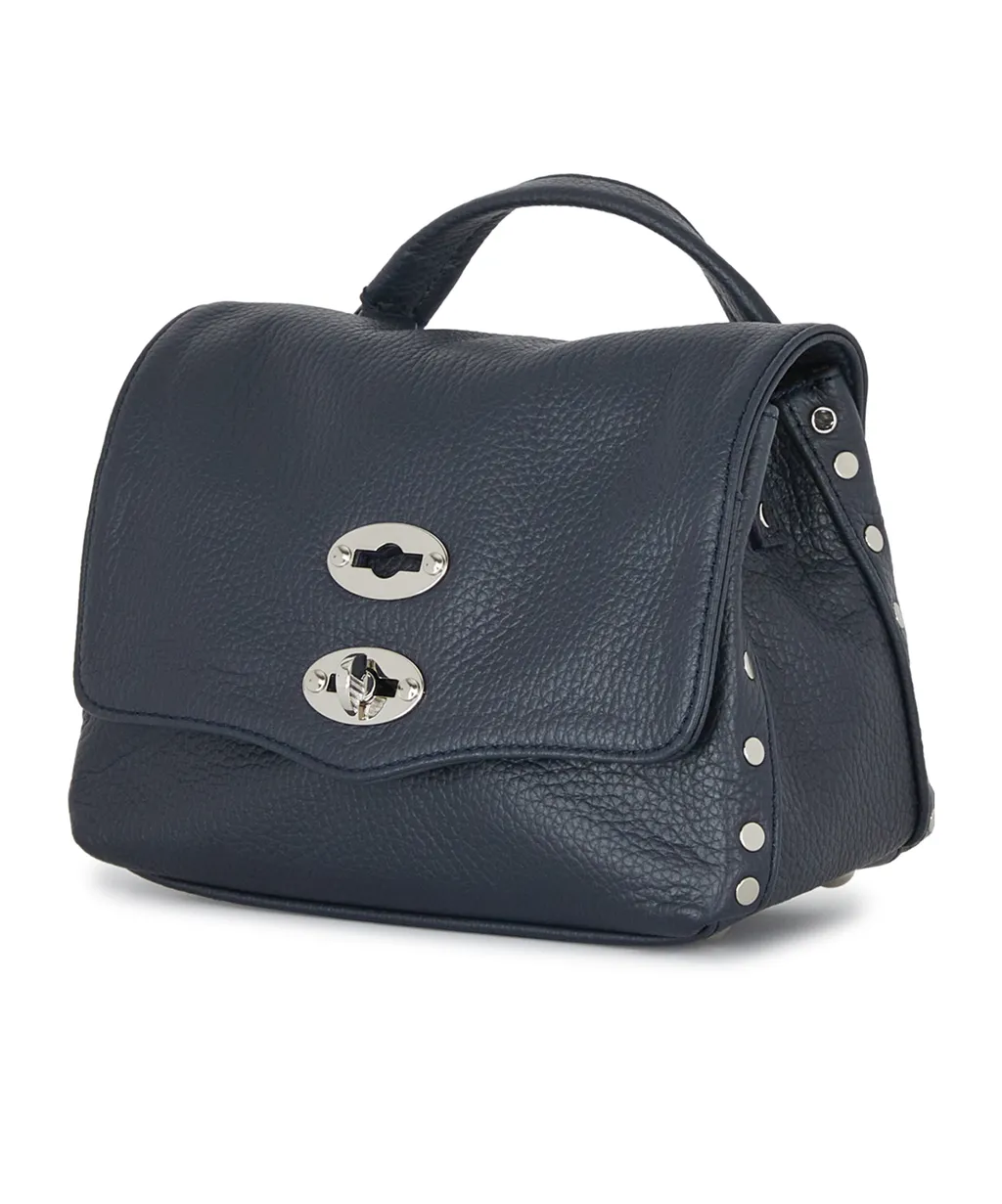 Stud-Detailed Twist-Lock Small Tote Bag