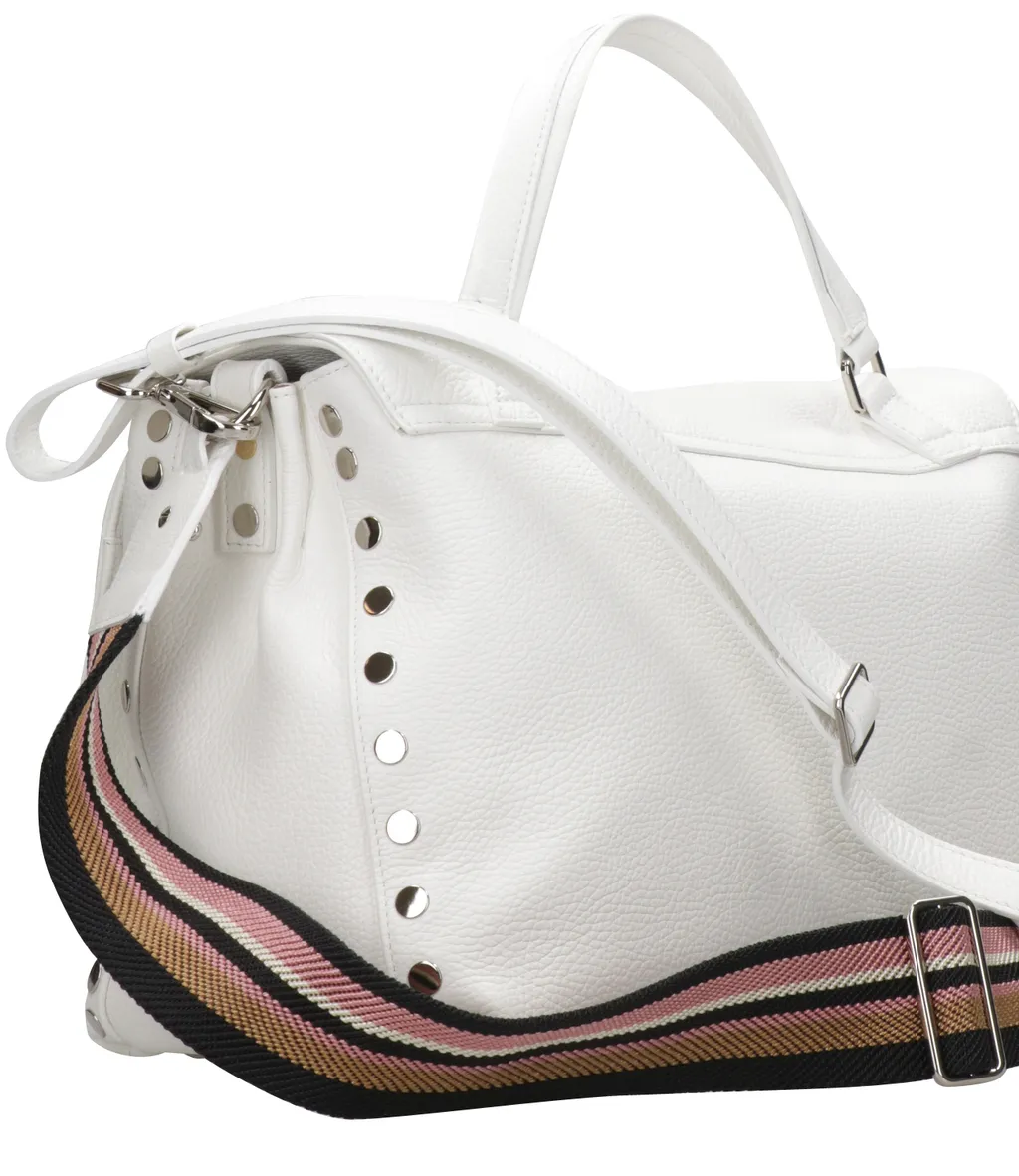 Postina Studded Top Handle Bag
