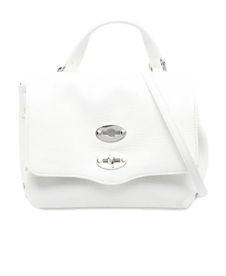 Stud-Detailed Twist-Lock Small Tote Bag