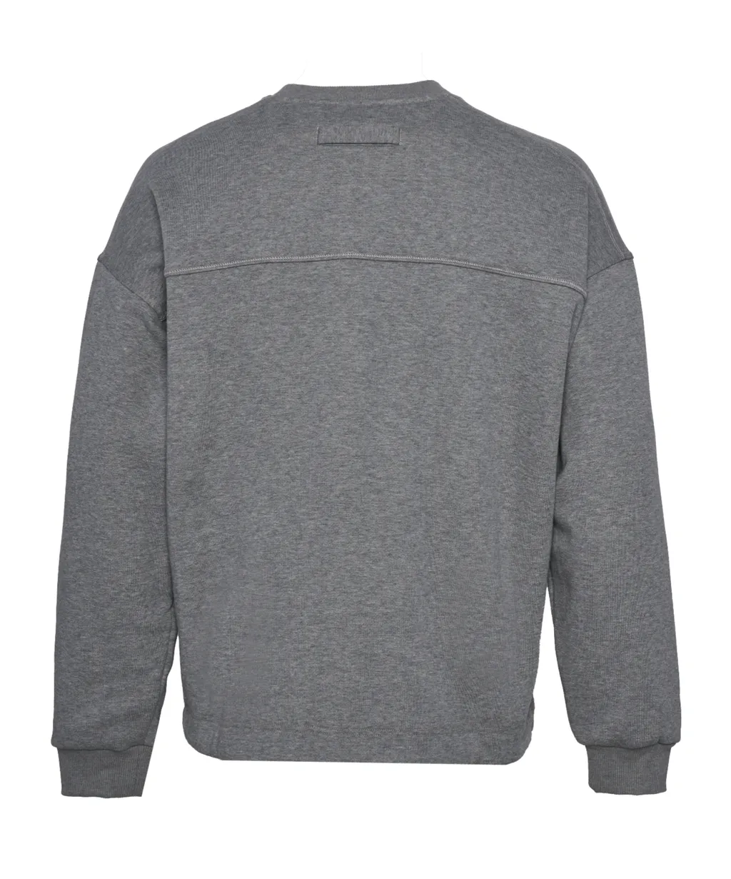 Logo Embroidered Crewneck Sweatshirt