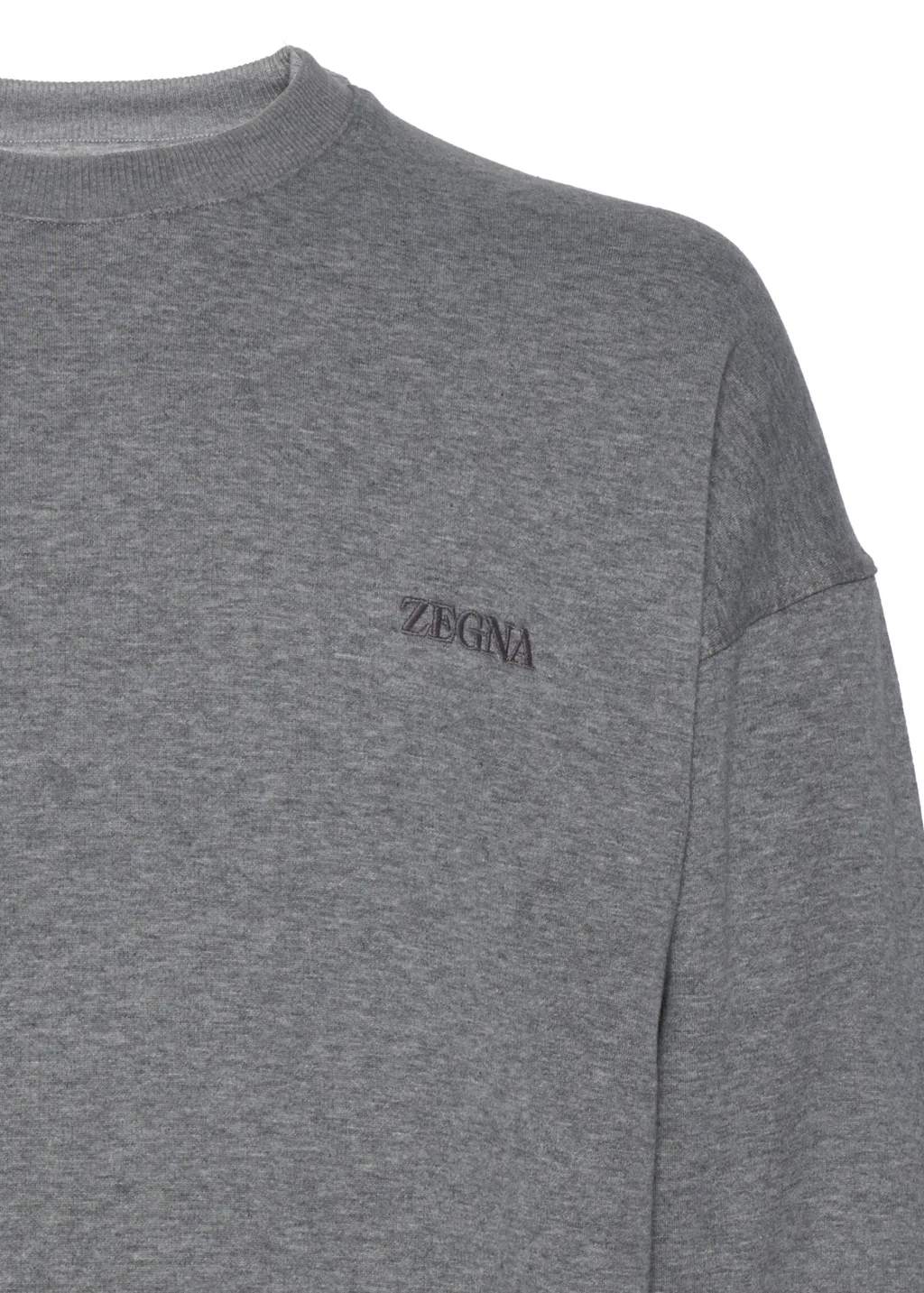 Logo Embroidered Crewneck Sweatshirt